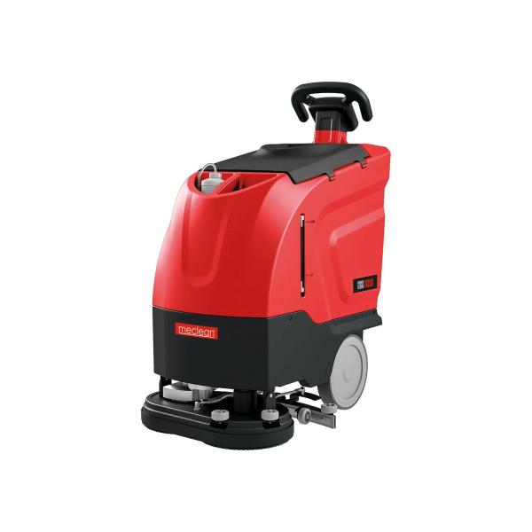 Krachtige schrobmachine geschikt voor het diepreiningen en uitvoeren van vloeronderhoud. Dankzij de aandrijving op de wielen is de machine gemakkelijk te sturen zonder krachtinspanning van de gebruiker.